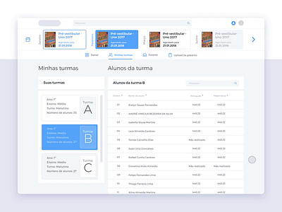 Educational dashbord book card chart dashboard desk desktop education gif hover list product select sketch statistics stats ui user ux video web app