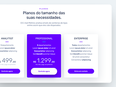 Pricing table | Desktop app clean color desktop harmony hover interface invision landing landing page mouseover plan plans price table pricing sketch ui visual web web app