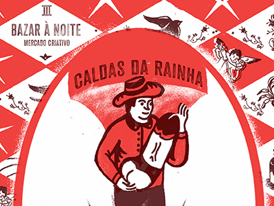 Bazar à Noite bazar à noite caldas da rainha illustration lord mantraste bruno rei santos