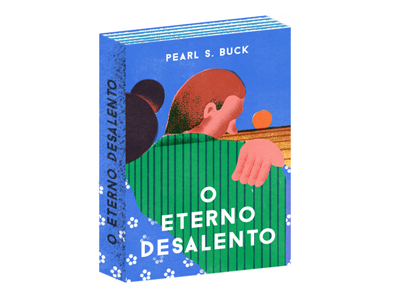 O Eterno Desalento mantraste illustration bookcover pearl s. buck