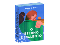 O Eterno Desalento mantraste illustration bookcover pearl s. buck