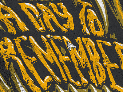 A Day to Remember Poster illustration poster typography