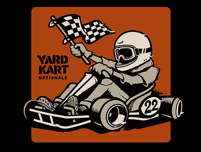 Yard Kart Nationals Branding branding graphic design logo