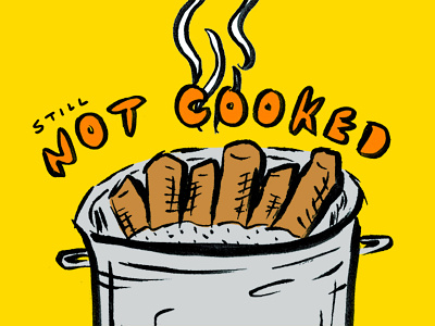 Still Not Cooked chicano custom lettering fiesta food hand lettering illustration mexican food southwest tamale texas texmex