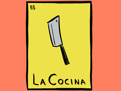 La Cocina Illustrations chicano cooking design foodtruck illustration loteria mexicanfood