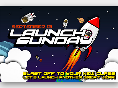 Launch Sunday Poster