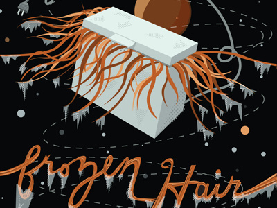 Frozen hair planets