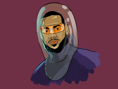 Lebron James branding design digital illustration drawing illustration procreate