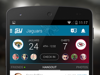Android Design 1 android header jaguars mobile sports stream