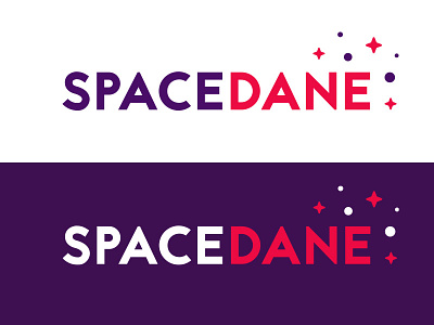 Wordmark branding lettering logo modern pop space