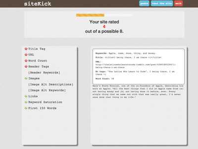 sitekick-page3 javascript ror web developer webdesign