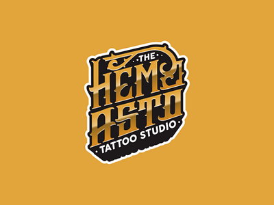 • The Hemasto • calligraphy lettering logo logo design tattoo design