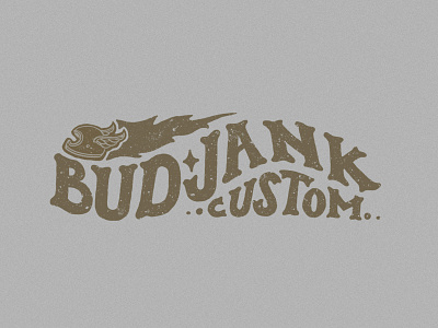 • BUDJANK CUSTOM • badge badgedesign design handdrawn handmade lettering typeface typogaphy typography vintage vintage badge vintagestyle