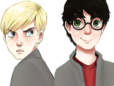 Malfoy and Potter draco malfoy harry potter