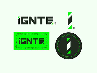 IGNTE Collateral - eSport lifestyle management brand! branding branding design esports logo mark