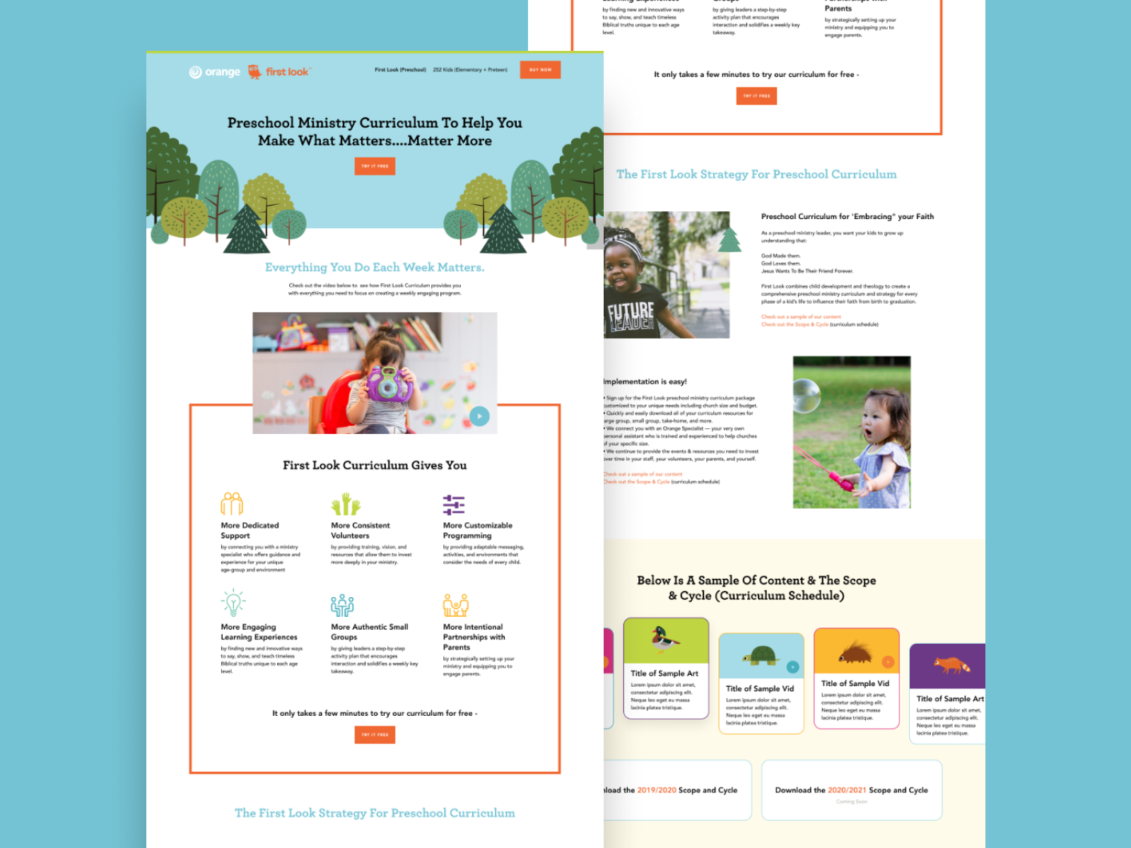 The New First Look Curriculum Site By John Howard On Dribbble The New First Look Curriculum Site By John Howard On Dribbble