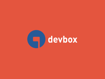 Devbox Daily Logo (color scheme altered) design flag font icon logo mailbox mark symbol type typography