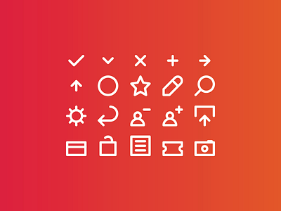 Icons for a new project! add brand edit icon iconography icons logo mark star upload