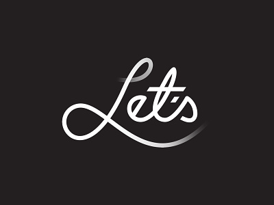 Official logo for Let's Enter gradient lets logo logos mark script symbol
