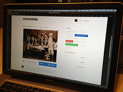 Motobabble - Content Page