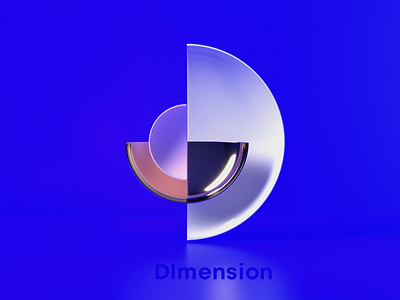 D for Dimension 36daysoftype 36daysoftype08 3d 3d art awblak branding flyonacloud logo logo design logodesign mark