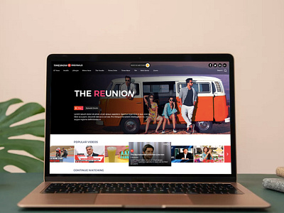 Times Now Originals design ott responsive ui ux video site web design webiste