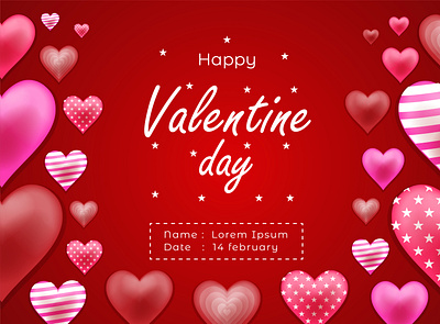 template valentine 14 february love valentine woman