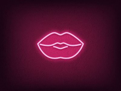 Pink Lips by Dmitry Mayer on Dribbble