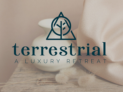 terrestrial brand identity branding design logo logo design logo mark logotype retreat spa