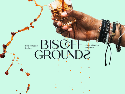 Biscoff Grounds brand identity branding design graphic design logo