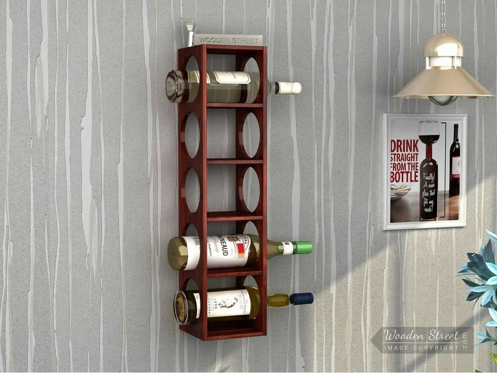 Amazing collection of wine rack design WoodenStreet by Parikshit