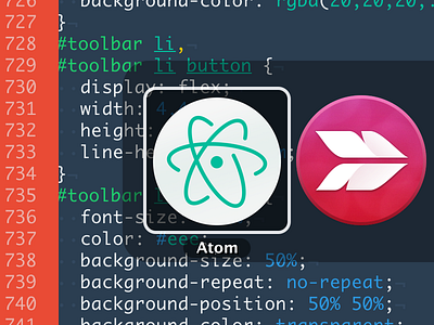 My atom editor icon atom icon