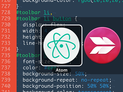 My atom editor icon