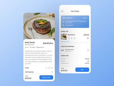 Food Order app design design mobile app mobile ui ui ui design