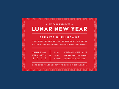 Lunar New Year (print) 2015 invites lunar lunar new year new party year