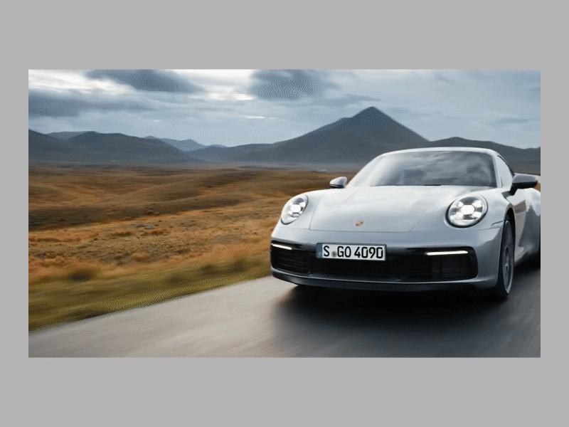 Porsche 911 Website Concept