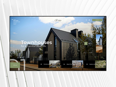 Concept shots architecture branding buildings design figma houses interface logo minimal ui ux