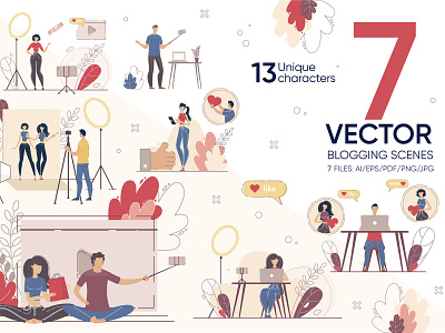 Blogging Vector Scenes