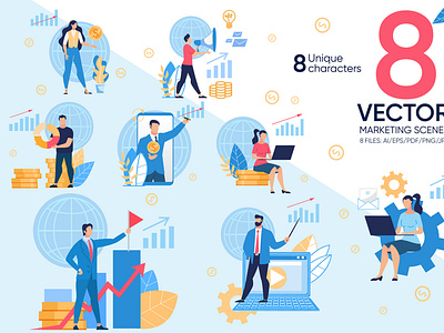 Marketing Vector Scenes