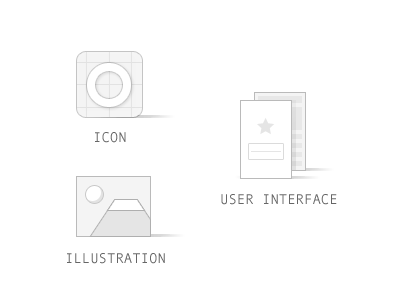 3 icons icon illustration interface