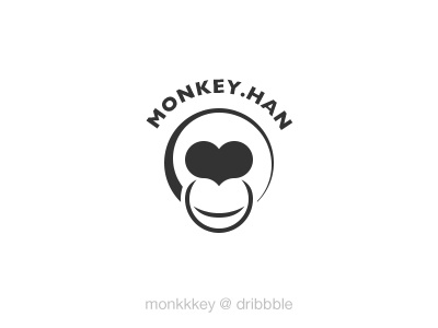 Monkey Han Logo branding china logo monkey monkeyhan