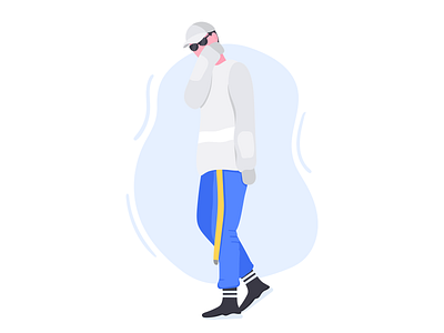 BOYS! animation design flat illustration ui vector website