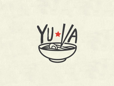 yu va logo noodles ramen viet vietnam