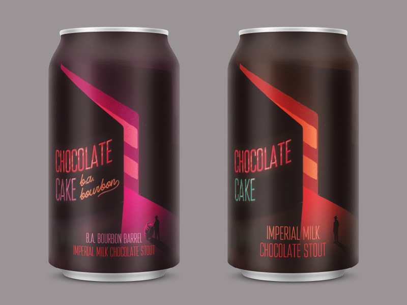 Chocolate Cake Stout by Mikhail Rodionov on Dribbble