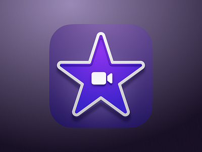 imovie icon logo ui vector webdesign