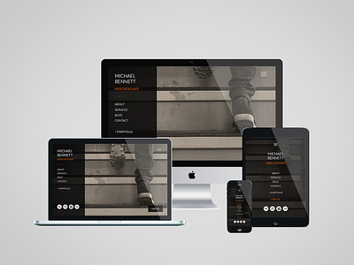 Responsive Web Design apple black dark design ipad iphone responsive web web design website