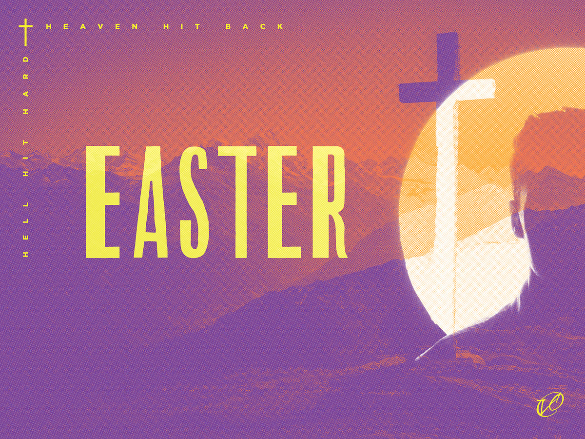 Easter Sermon Graphic by Mackenzie on Dribbble