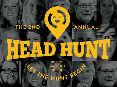 Head Hunt arrow event logo mark