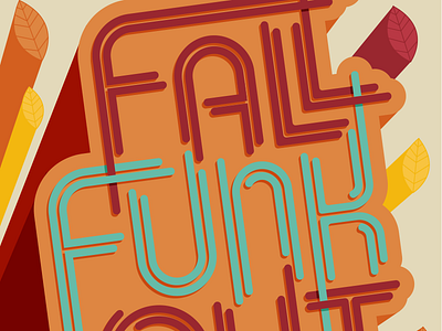 Fall Funk 70s autumn disco fall leaves retro