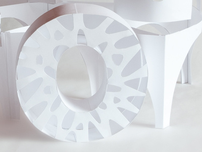 3D Paper Typography